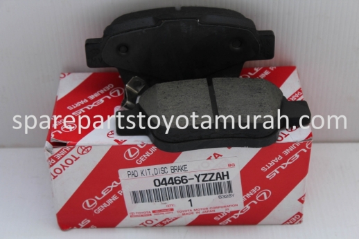 Brake Pad Belakang Original Toyota Alphard / Previa.