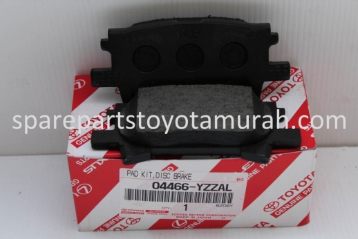 Brake Pad Belakang Original Toyota Harrier.