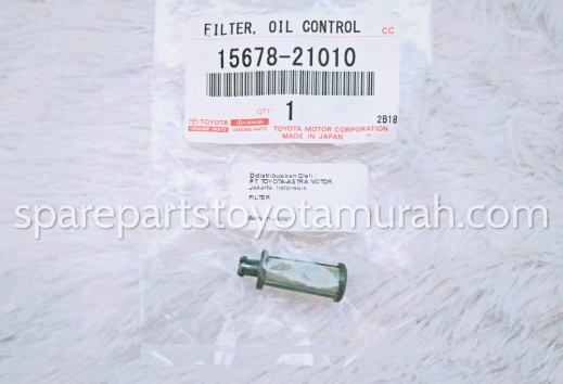 Filter Oil Control Valve Camshaft VVTI Original Toyota Altis, Avanza, Innova, Raize, Vios, Yaris