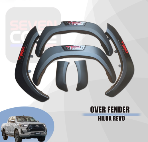 Over Fender Set TRD Seven Code Toyota Hilux Revo