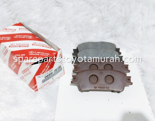 Brake Pad Kampas Rem Belakang Original Toyota Voxy ZRR80