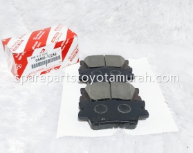 Brake Pad Rear Kampas Rem Belakang Original Toyota Rav4 ACA36